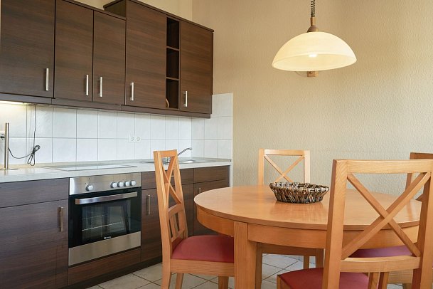 Seepark Sellin Ferienwohnungen - Wohnbeispiel Appartement Typ Y ca. 57 qm (Zimmercodierung OB4)