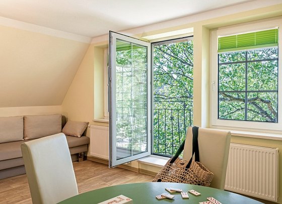 Familienresort Usedom - Wohnbeispiel Appartement plus (Zimmercodierung AB2)