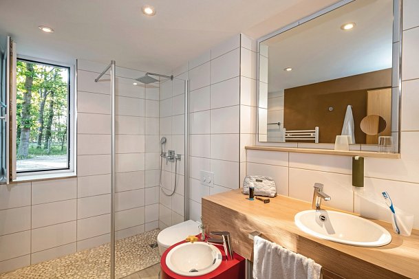 Familienresort Usedom - Wohnbeispiel Doppelzimmer Komfort (Zimmercodierung DF1)