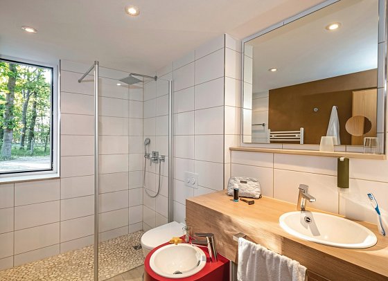 Familienresort Usedom - Wohnbeispiel Doppelzimmer Komfort (Zimmercodierung DF1)