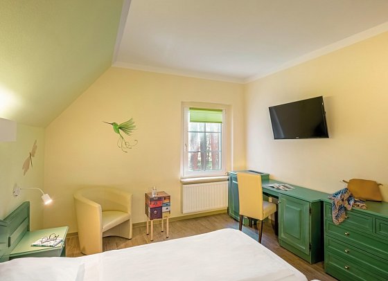 Familienresort Usedom - Wohnbeispiel Familienzimmer (Zimmercodierung FB1)