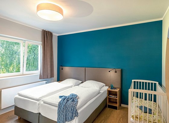 Familienresort Usedom - Wohnbeispiel Maisonette Suite (Zimmercodierung MB1)