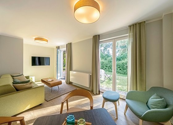 Familienresort Usedom - Wohnbeispiel Maisonette Suite (Zimmercodierung MB1)