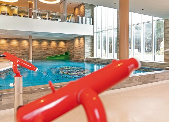 Familienresort Usedom - Innenpool mit Spielbereich