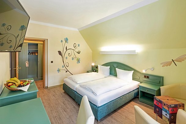 Familienresort Usedom - Wohnbeispiel Doppelzimmer Landseite (Zimmercodierung DBL)