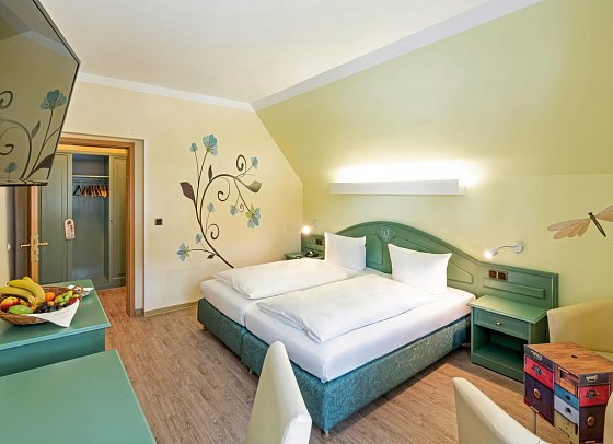 Familienresort Usedom - Wohnbeispiel Doppelzimmer Landseite (Zimmercodierung DBL)