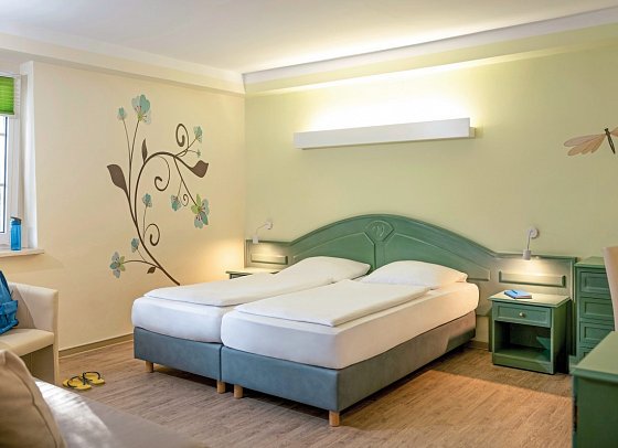 Familienresort Usedom - Wohnbeispiel Doppelzimmer Komfort (Zimmercodierungen DF1 & FB2)