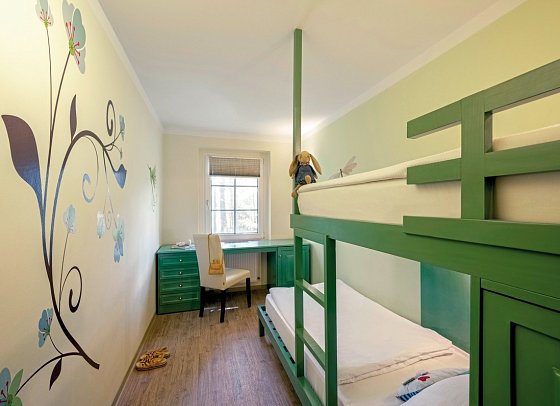 Familienresort Usedom - Wohnbeispiel Familienzimmer (Zimmercodierungen FB1 & FB3)