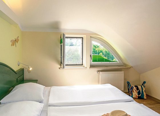 Familienresort Usedom - Wohnbeispiel Doppelzimmer Landseite (Zimmercodierung DBL)
