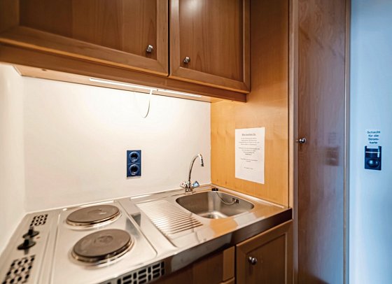 Asgard´s Hotels (Asgard & Midgard & Meereswarte) - Wohnbeispiel Appartement 1 Schlafzimmer Seeseite (Zimmercodierung AB2)