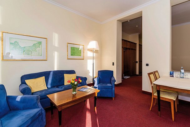 Aparthotel Seeschlösschen - Wohnbeispiel Familienappartement (Zimmercodierung A2L)