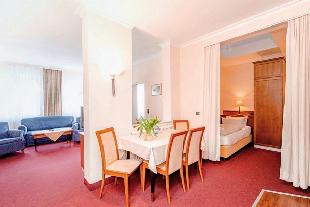 Aparthotel Seeschlösschen - Wohnbeispiel Familienappartement (Zimmercodierung A2L)