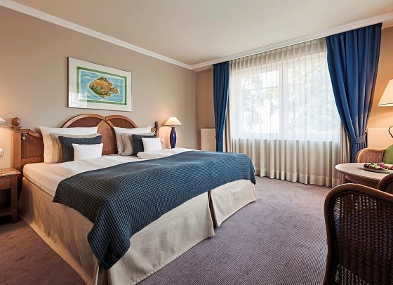 aja Strandhotel Bansin - Wohnbeispiel Doppelzimmer Meerblick (Zimmercodierung D1M)
