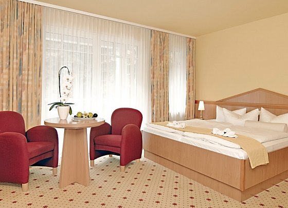 Ostseehotel Villen im Park - ein Rovell Hotel - Wohnbeispiel Doppelzimmer Villa (Zimmercodierung DB1)