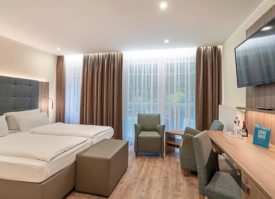 Ostseehotel Villen im Park - ein Rovell Hotel - Wohnbeispiel Komfortzimmer Villa (Zimmercodierung DF3)