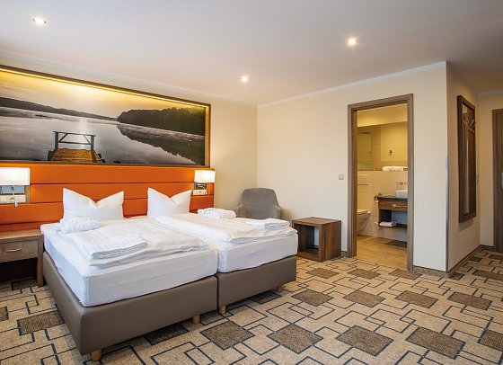 Ostseehotel Villen im Park - ein Rovell Hotel - Wohnbeispiel Komfortzimmer Villa (Zimmercodierungen DF3 & D2V)