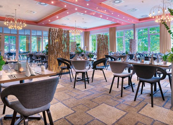 Ostseehotel Villen im Park - ein Rovell Hotel - Halbpension Restaurant