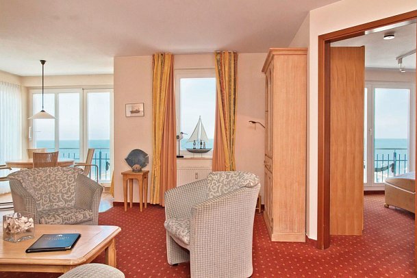 SEETELHOTEL Ostseeresidenz Bansin - Wohnbsp. 2 Raum FeWo seitl. Meerblick (Zimmercodierung OBN)