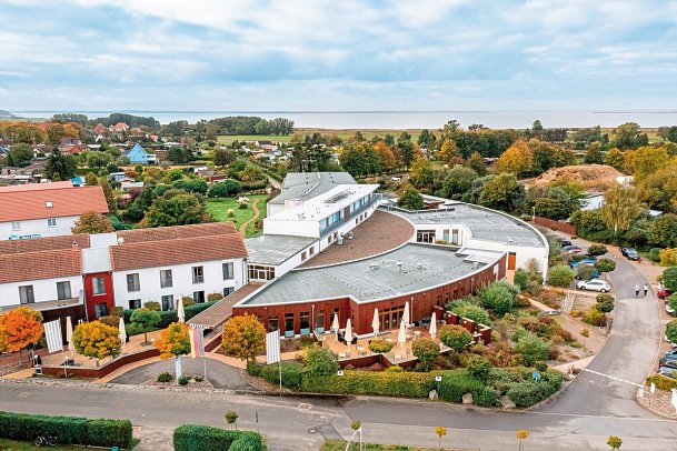 SEETELHOTEL Nautic Usedom Hotel & Spa - Außenansicht - Luftaufnahme