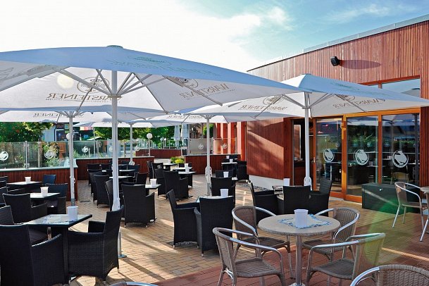 SEETELHOTEL Nautic Usedom Hotel & Spa - Sonnenterrasse