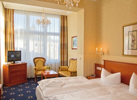 SEETELHOTEL Villa Esplanade & Aurora - Wohnbeispiel Doppelzimmer Landseite (Zimmercodierung DBL)