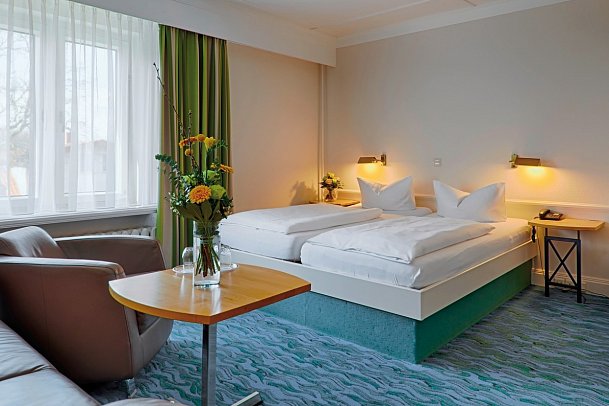 Hotel Residenz - Wohnbeispiel Doppelzimmer Komfort (Zimmercodierung DF3)
