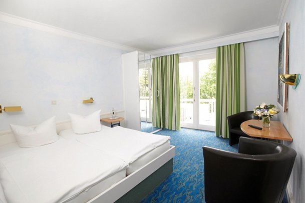 Hotel Residenz - Wohnbeispiel Doppelzimmer Komfort (Zimmercodierung DF3)