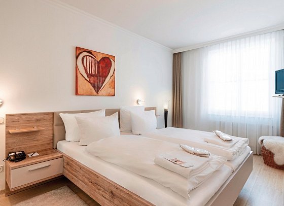 SEETELHOTEL Ostseeresidenz Heringsdorf - Wohnbeispiel Appartement 1 Schlafzimmer (Zimmercodierung AB1)