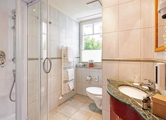 SEETELHOTEL Ostseehotel Ahlbeck mit Villa Strandschloss - Wohnbeispiel Appartement Strandgut (Zimmercodierung AB1)