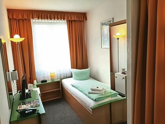 John Brinckman - Wohnbeispiel Einzelzimmer Standard (Zimmercodierung EG1)