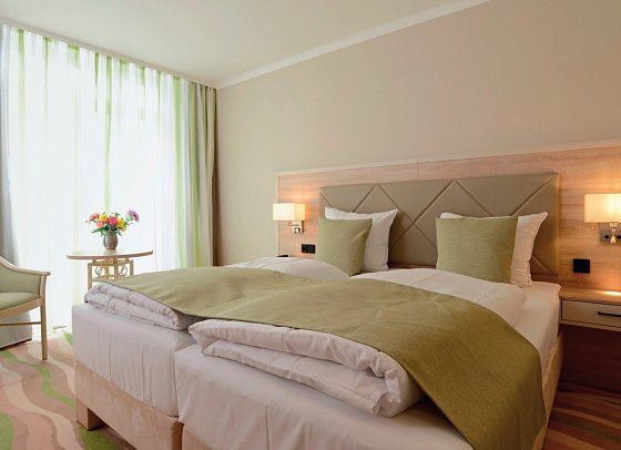 Seehotel Großherzog von Mecklenburg - Wohnbeispiel Doppelzimmer (Zimmercodierungen DB1 & FB1)
