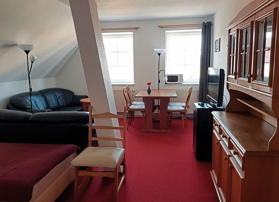 Landhotel Ostseetraum - Wohnbeispiel Ferienwohnung Nebengebäude ca. 41 qm (Zimmercodierung AB1)