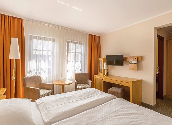 Ringhotel Warnemünder Hof - Wohnbeispiel Doppelzimmer (Zimmercodierung DB1)