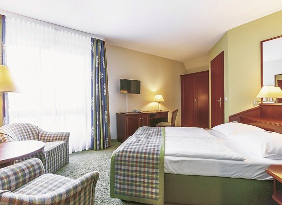 Ringhotel Warnemünder Hof - Wohnbeispiel Doppelzimmer (Zimmercodierung DB1)