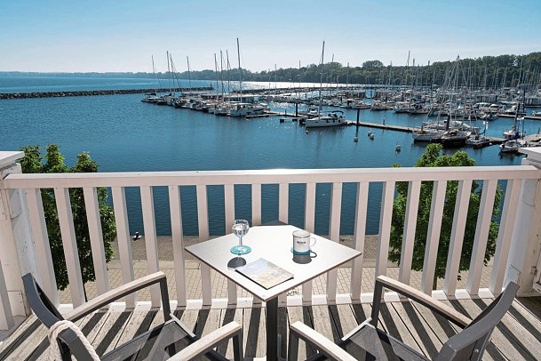 BEECH Resort Boltenhagen - Wohnbeispiel Appartement 1 Schlafzimmer Typ 1 ca. 43 qm (Zimmercodierung AB2)