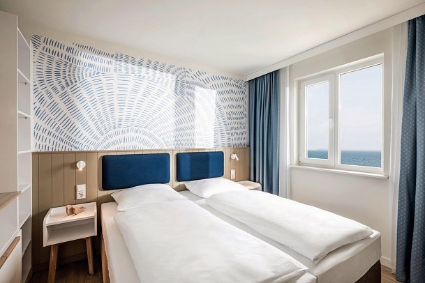 BEECH Resort Boltenhagen - Wohnbeispiel Appartement 3 Schlafzimmer Typ 3 ca. 65 qm (Zimmercodierung PB3)