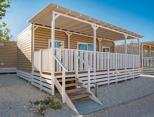 Sentido Riccione Premium Camp - Wohnbeispiel Camp-Lodge Deluxe (Zimmercodierung CD1)