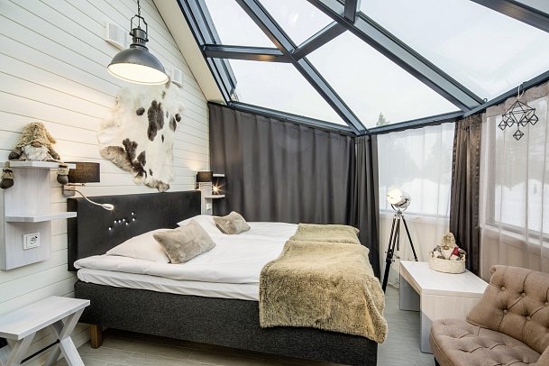 Santa's Igloos Arctic Circle - Wohnbeispiel Premium Igloo (Zimmercodierungen DM1 & DM2)