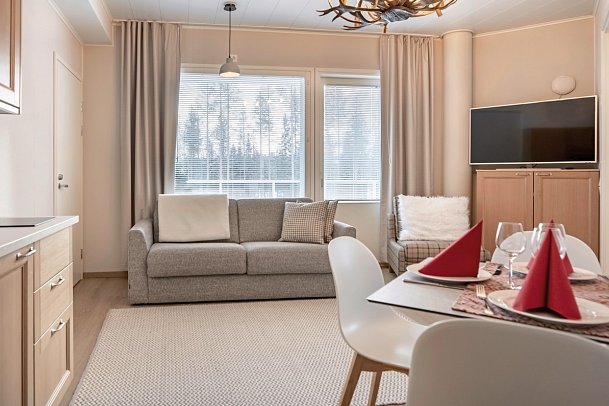 Santa Claus Holiday Village - Wohnbeispiel Familienzimmer (Zimmercodierung FB1)