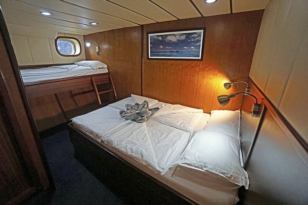 Segeltörn durchs Paradies - S.Y. Sea Star/S.Y. Sea Bird - SY Sea Bird, Kabinenbeispiel