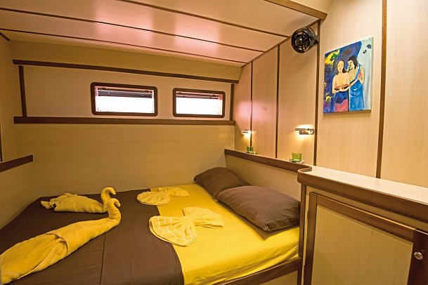 Segeltörn Cocktail Praslin (ab Mahé/bis Praslin) - Kabinenbeispiel Le Gauguin