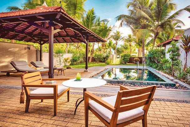 Club Med Seychelles - Wohnbeispiel Suite Privater Pool Meerblick S2P (Zimmercodierung W1M)