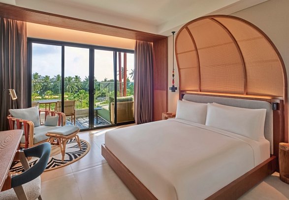 Canopy by Hilton Seychelles - Wohnbeispiel Pool View Room (Zimmercodierungen UBP & UB8)