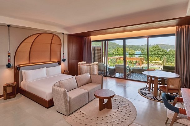 Canopy by Hilton Seychelles - Wohnbeispiel Junior Suite (Zimmercodierungen JB1 & JB8)