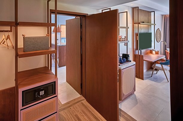 Canopy by Hilton Seychelles - Wohnbeispiel Family Connectin Room (Zimmercodierungen FB1 & FB8)