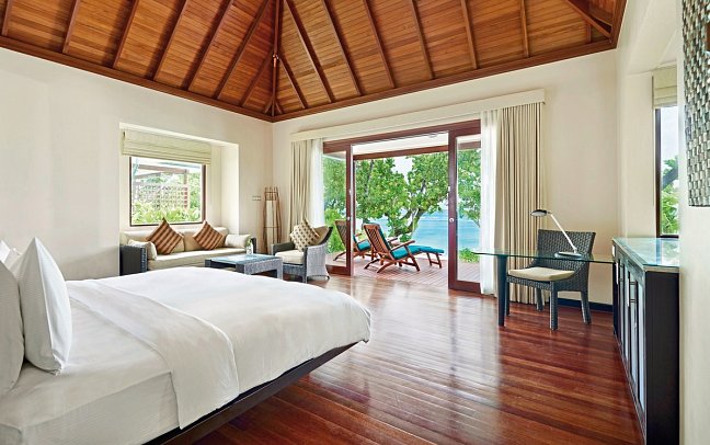 Labriz Seychelles - Wohnbeispiel Beach Villa (Zimmercodierungen VBM, VHM & VO8)