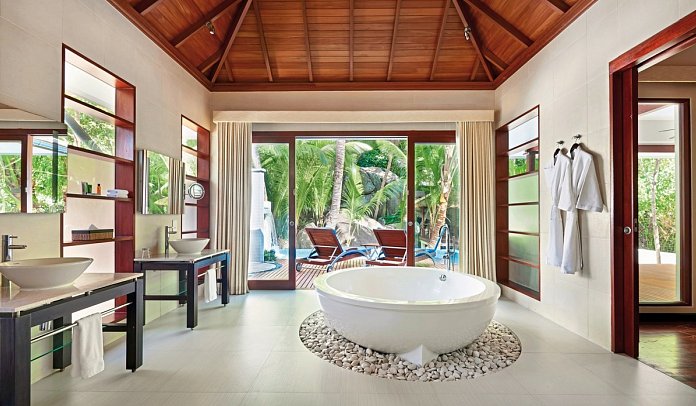 Labriz Seychelles - Wohnbeispiel Jungle Sanctuary Poolvilla (Zimmercodierungen VB1, VH1 & VX8)
