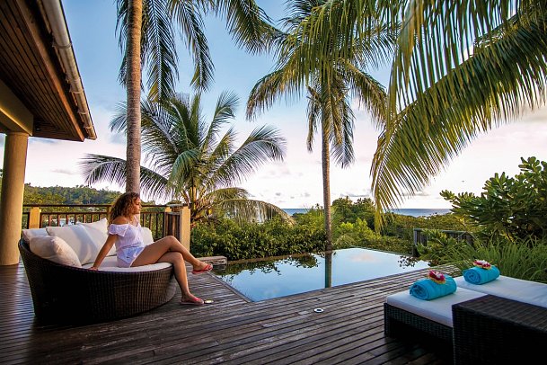 Valmer Resort - Wohnbeispiel Pool Villa (Zimmercodierung VB1)