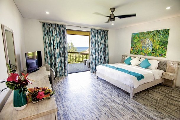 Valmer Resort - Wohnbeispiel Ocean View Suite (Zimmercodierungen W1M & WHM)