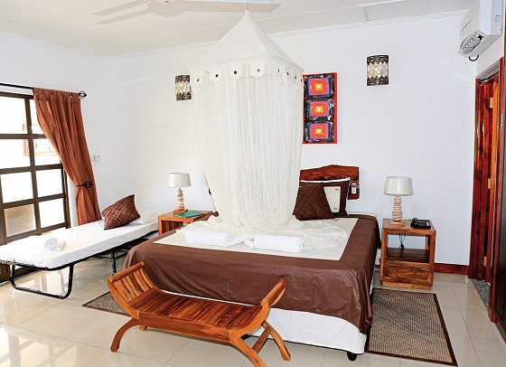 La Digue Self Catering - Wohnbeispiel Apartment (Zimmercodierung AB1)